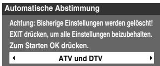 TOSHIBA REGZA AV550 DIGITAL - Automatische Abstimmung - 2