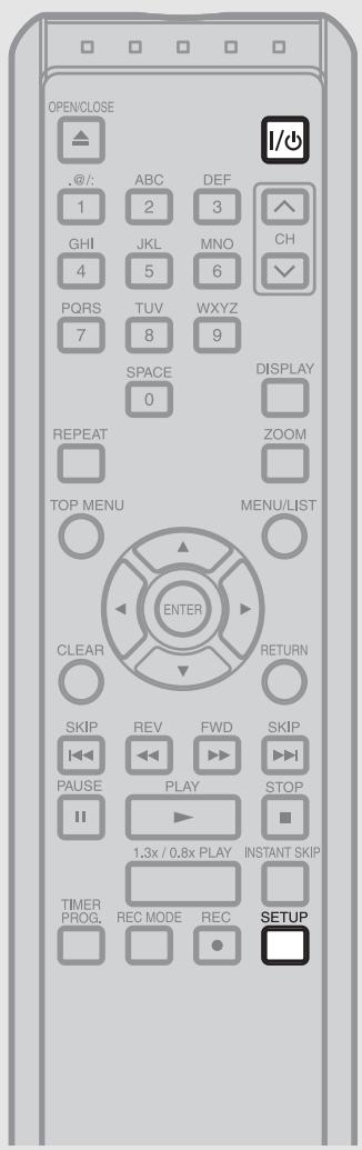 OPEN/CLOSE .@/: 1 ABC DEF GHI 2 3 4 JKL MNO CH PQRS TUV WXYZ 7 8 9 SPACE 0 REPEAT TOP MENU ENTER CLEAR RETURN SKIP REV FWD SKIP PAUSE PLAY STOP 1.3x / 0.8x PLAY INSTANT SKIP TIMER REC MODE REC SETUP SETUP