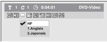 T 1 C 1 0:04:01 DVD-Video ✓ HF 1.Anglais 2.Japonais