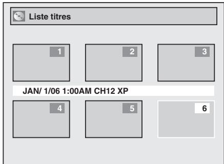 Liste titres 1 2 3 JAN/ 1/06 1:00AM CH12 XP 4 5 6