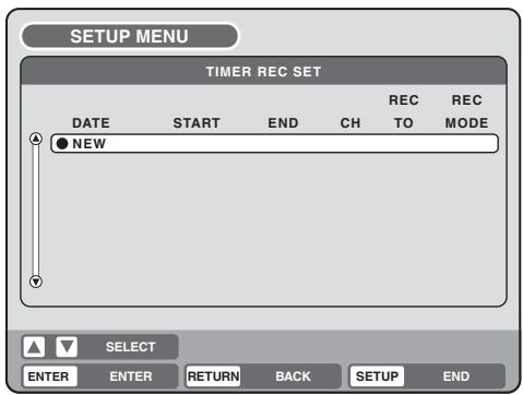 TOSHIBA D-VR5 - Appuyez sur SETUP. - 2