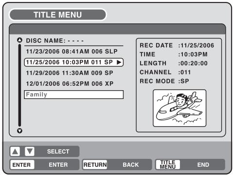 TOSHIBA D-VR5 - Association de titres - 4