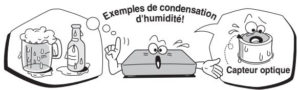 TOSHIBA HD-A30 - Une condensation d'humidité peut endommager l'appareil. Lisez attentivement ce qui suit. - 1