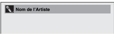 Nom de l'Artiste