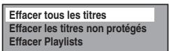 TOSHIBA RDXV-50 - Suppression de Tous les Titres du Disque Dur - 2