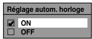 TOSHIBA RDXV-50 - ② Réglage autom. horloge (Par défaut: ON) - 1