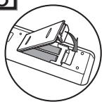 TOSHIBA RDXV-50 - Installation des Piles Dans la Télécommande - 3