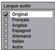 TOSHIBA RDXV-50 - Langue audio (Par défaut: Original) (DVD uniquement) - 1