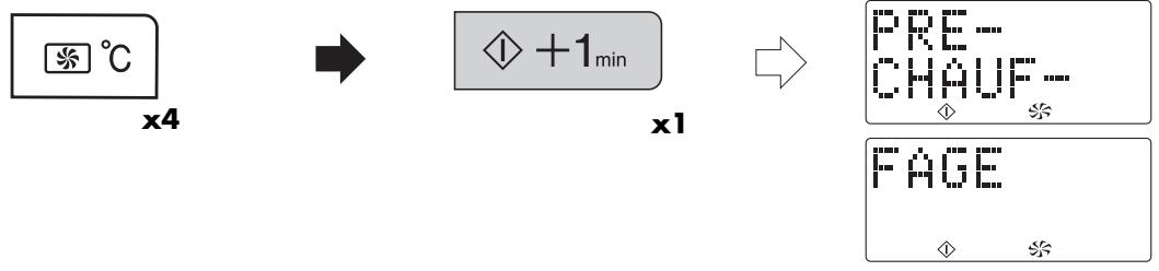 SHARP R-96ST-A - Example 1: Cuisson avec préchauffage - 1