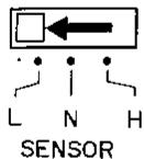 SHARP RP-107HB - COMMANDE DU NIVEAU DU SENSEUR APSS/APMS - 2