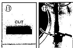 ⑪ CUT ⑫