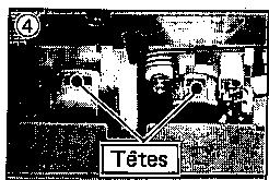 SHARP RT-200HB - Nettoyage des TETES magnetiques - 2