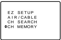 SHARP 27C241 - - Adding weak or additional channels or erasing unwanted channels from TV memory - 8