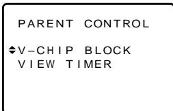 SHARP 27C241 - Parent Control (V-CHIP Operation) (Continued) - 5
