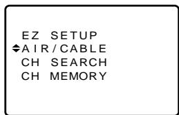 SHARP 27C241 - Channel Setting - 8