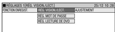 SHARP DV-HR350F/HR300F - Opérations de base pour réglage de visionnage/lecture - 2