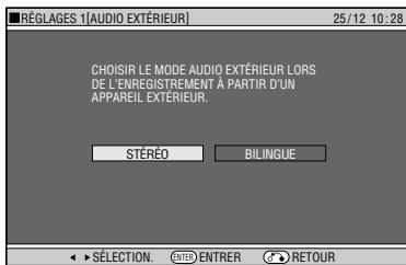 SHARP DV-HR350F/HR300F - Opérations de base pour le réglage de fonction enregist. - 4