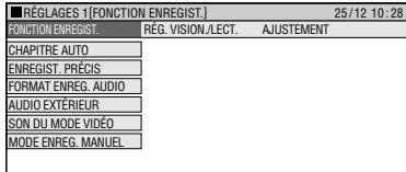 SHARP DV-HR350F/HR300F - Appuyez sur set/enter pour valider l'option sélectionnée. - 1