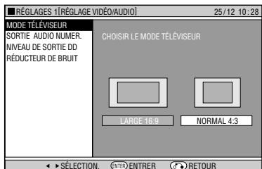 SHARP DV-HR350F/HR300F - Opérations de base pour ajustement - 4