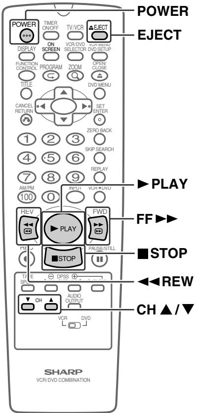SHARP DV-NC55U - Remarque - 2