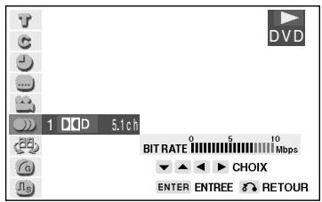 SHARP DV-NC55U - Réglage audio - 2