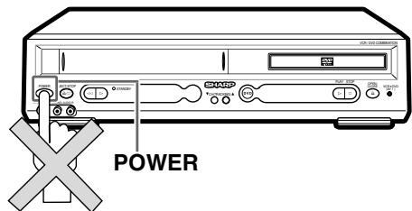 SHARP DV-NC55U - Important (attention lors de l'installation EZ set up): - 1