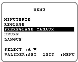 SHARP DV-NC55U - Pour ajouter un nouveau canal à la mémoire ou effacer un canal en mémoire - 1
