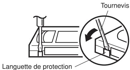 SHARP DV-RW250F - Pour éviter un effacement accidentel - 1