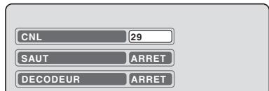 SHARP DV-RW250F - Eliminer une chaîne - 1