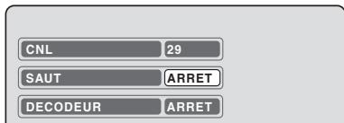 SHARP DV-RW250F - Eliminer une chaîne - 2