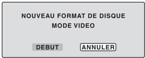 SHARP DV-RW250F - FORMATAGE D'UN DISQUE NEUF - 1