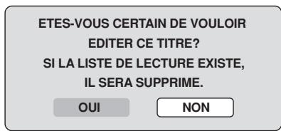 SHARP DV-RW250F - Supprimer un titre original - 2