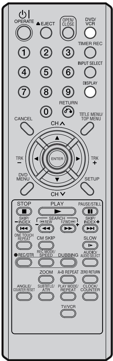SHARP DV-RW250F - Affichage des informations relatives au disque - 2