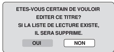 SHARP DV-RW250F - Effacer une scène (Editer un titre) - 2