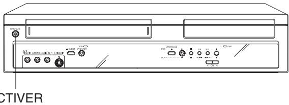 SHARP DV-RW270F - Syntonisation du téléviseur et réglage de l'heure automatiques - 1
