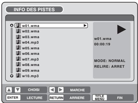 SHARP DV-RW270F - Lecture des fichiers mp3/wma - 2