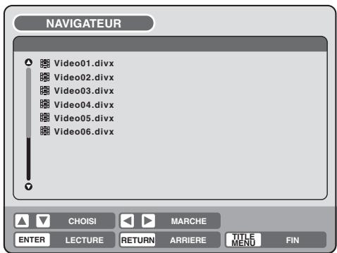 SHARP DV-RW270F - Lecture de fichiers vidéo divx - 2