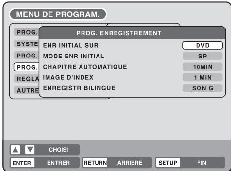 SHARP DV-RW270F - Préparation : - 1