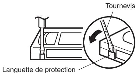 SHARP DV-RW270F - Pour éviter un effacement accidentel - 1
