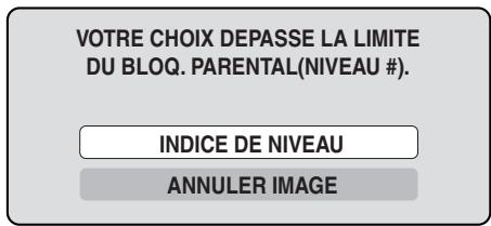SHARP DV-RW270F - Débloquer temporairement le contrôle parental - 1