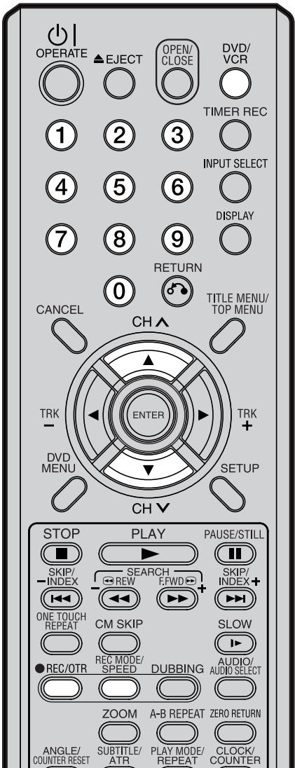 SHARP DV-RW270F - Enregistrement d'un programme TV - 1