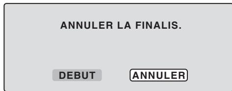 SHARP DV-RW270F - Annuler la finalisation d'un DISQUE - 1