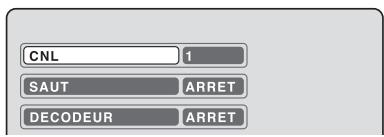 SHARP DV-RW270F - Déplacer une chaîne - 1