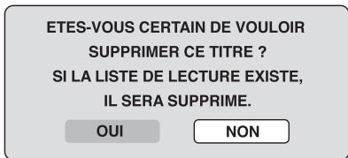 SHARP DV-RW270F - Supprimer un titre original - 2