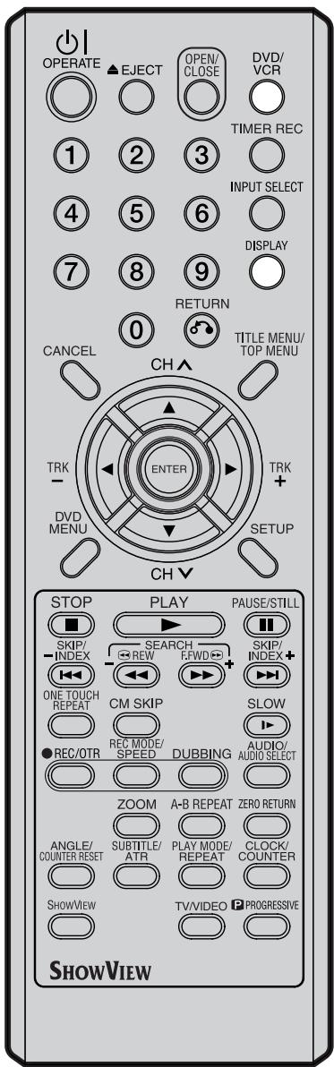 SHARP DV-RW270F - Affichage des informations relatives au disque - 1