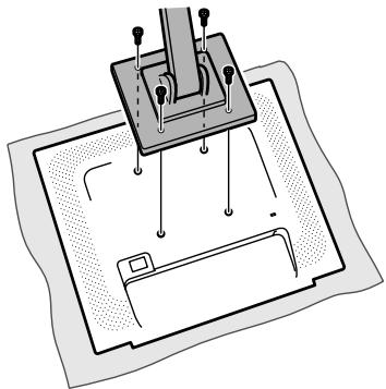 SHARP LL-193A/G - Anweisungen zum Anbringen eines VESA-kompatiblen Monitorarms - 1