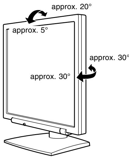 SHARP LL-193A/G - Angle adjustment - 2
