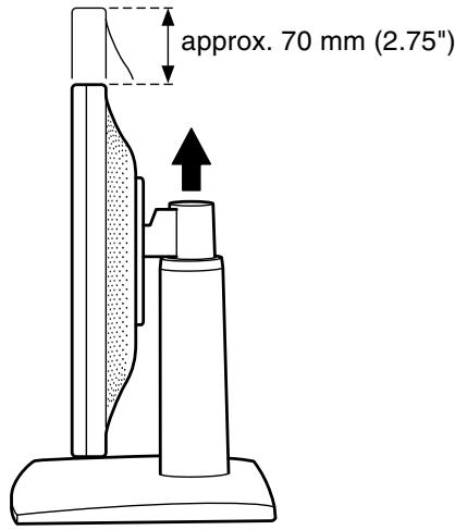 SHARP LL-193A/G - Height adjustment [LL-193G] - 1
