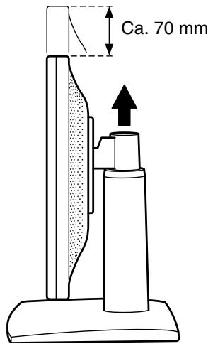 SHARP LL-193A/G - Höheneinstellung [LL-193G] - 1