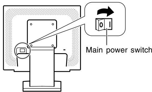 SHARP LL-193A/G - Turning the power on - 1